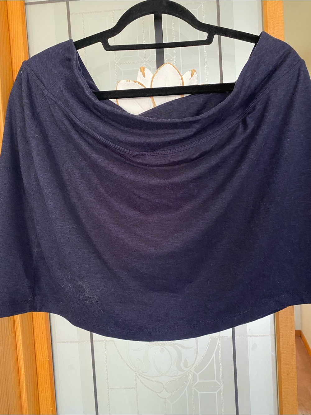 Tangerine Navy Blue Skort